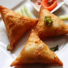 Samosa veg/meat (3 pcs)
